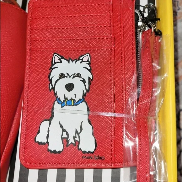 NWT, Marc Tetro Westie Tote Crossbody and Card Case Wristlet *****SOLD******** - Picture 4 of 7